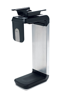 CPU200 en noir/aluminium brossé