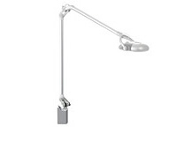 Support de panneau – Herman Miller Resolve. Argenté