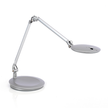 Lampe de travail Element Disc à DEL, argenté