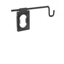 Support accessoire équipé d'un support accessoire universel, noir