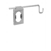 Support accessoire avec support accessoire universel, argent