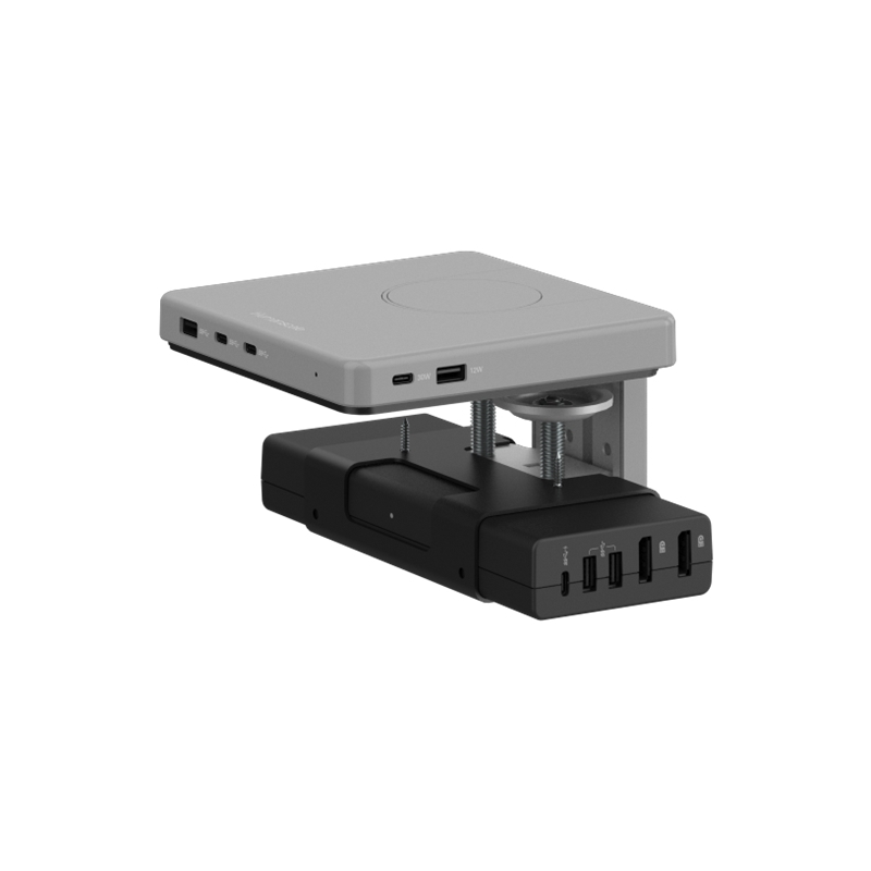 M/Connect 3, Pro Dock, support à pince réglable, argenté