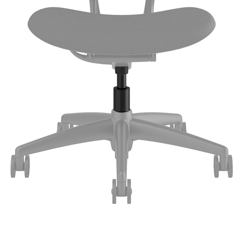 Cylindre standard de 5 po, noir