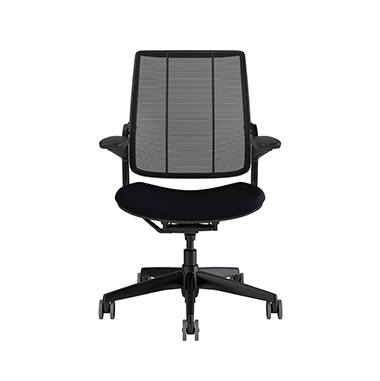 Chaise de travail intelligente Diffrient Smart, dossier Monofilament Stripe Black, siège Corde 4 Black Picture 2