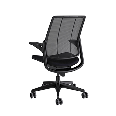 Chaise de travail intelligente Diffrient Smart, Monofilament Stripe Black, siège Fourtis Black Picture 3