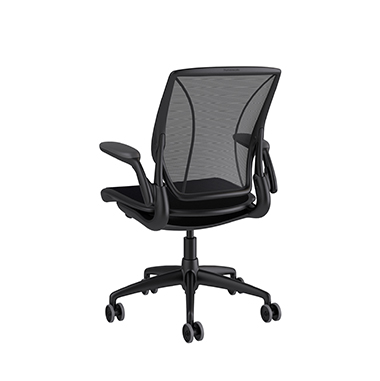 Chaise Diffrient World, dossier Monofilament Stripe/Black, siège Corde 4 Black Picture 3