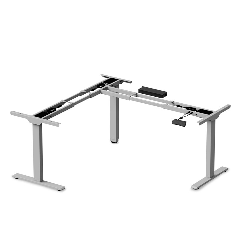 eFloat Go 2.0, Base de table à trois pieds réglable en hauteur, argent