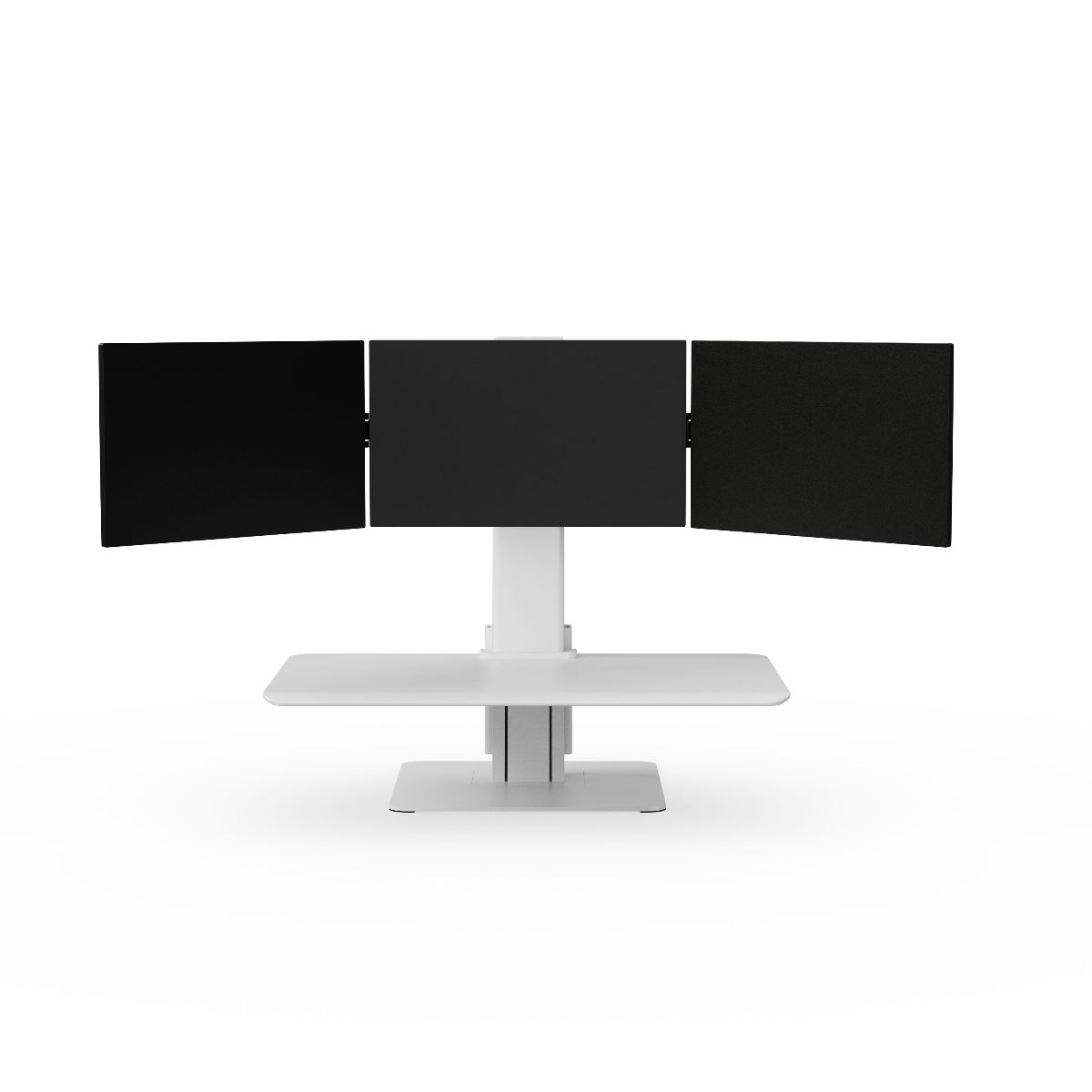 QuickStand Eco, Triple Monitor, White, 2nd Generation Picture 2