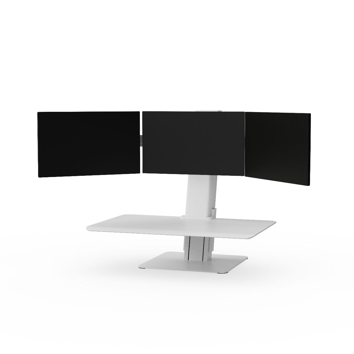QuickStand Eco, Triple Monitor, White, 2nd Generation