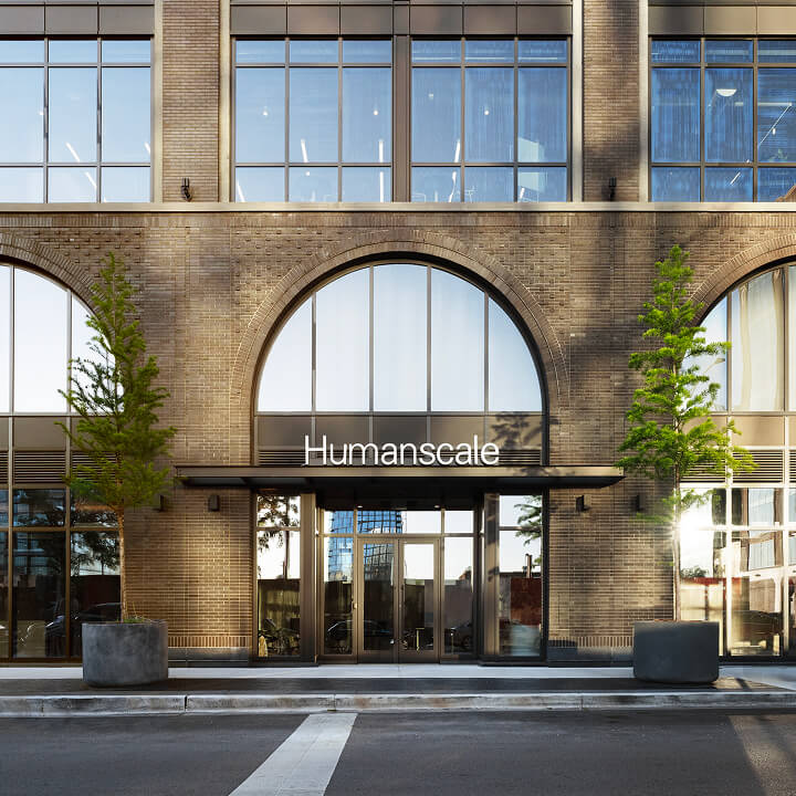 outside view of one of Humanscale's showroom locations