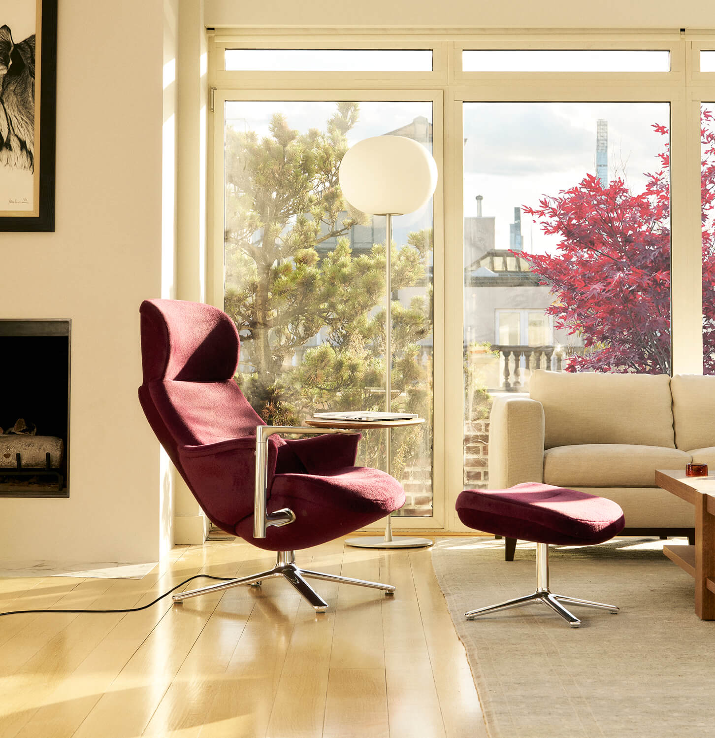 Chaise Diffrient Lounge, l’élégante solution pour l’espace de travail.