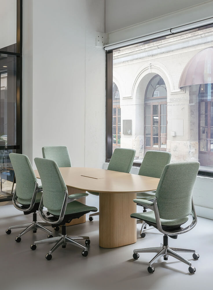 Chaises ergonomiques de la collection Meeting